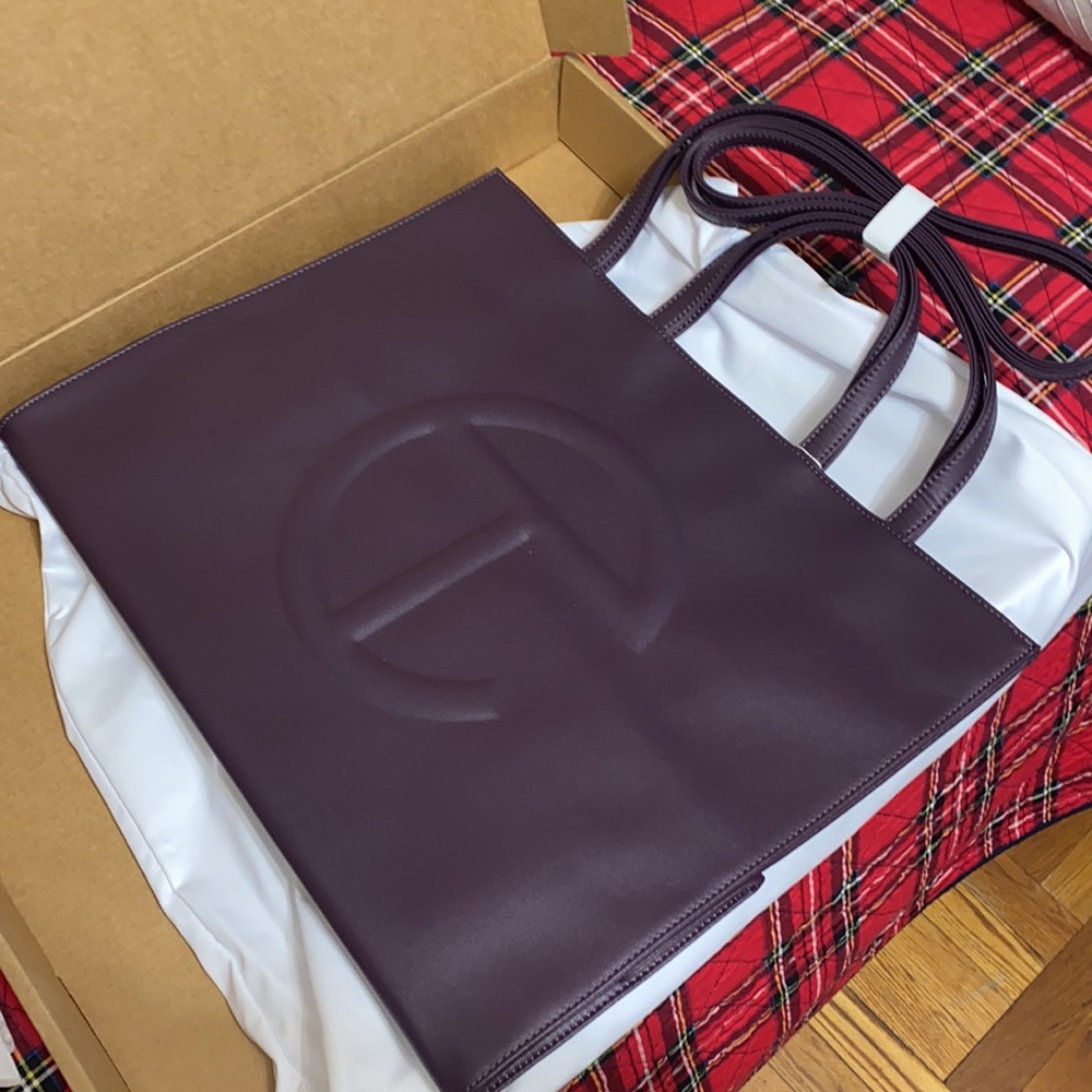 (Large) Telfar Eggplant Bag